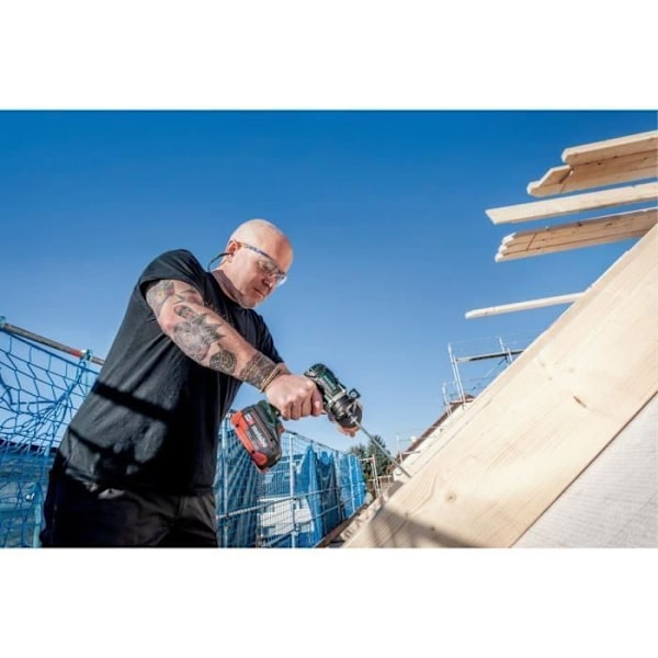Sladdlös borrskruvmejsel - METABO - BS 18 LTX BL Q I - 18 V - MetaBOX 145 L Grön