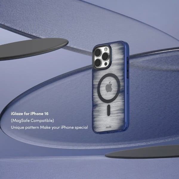 Fodral - MOSHI - iGlaze MagSafe - iPhone 16 Pro Max - Solgrön - Hård Soligt grönt