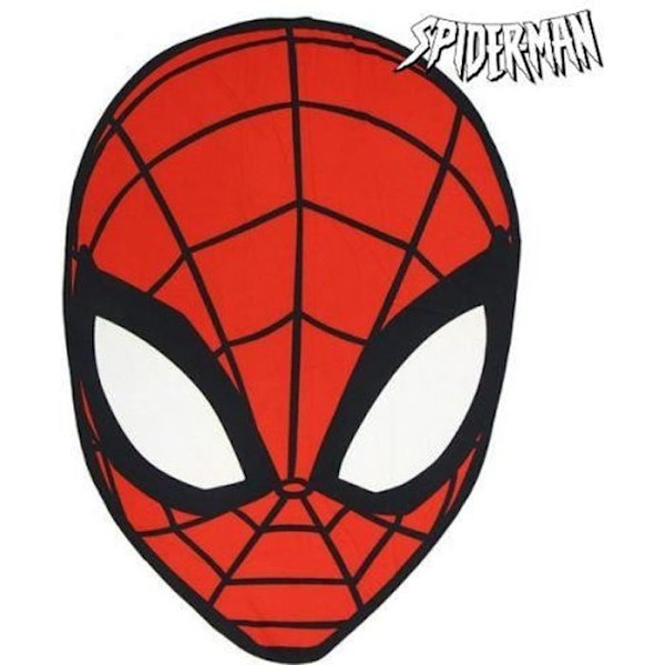 Spiderman strandhandduk - Spiderman - 75518 - Röd - 70 x 130 cm - Spiderman-licens