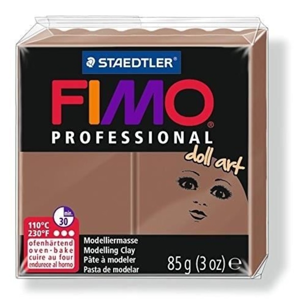 FIMO PROFESSIONAL PASTE 85 G - DOLL ART - NOUGAT - 8027.78 - FIMO 8027-78