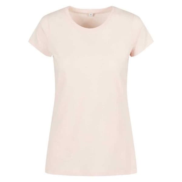 Bygg ditt varumärke T-shirt Basique för kvinnor, Rosa - S