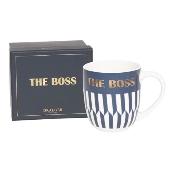 Mugg - Draeger Paris - Chefen - Keramik - Vit - 320 mL Vit
