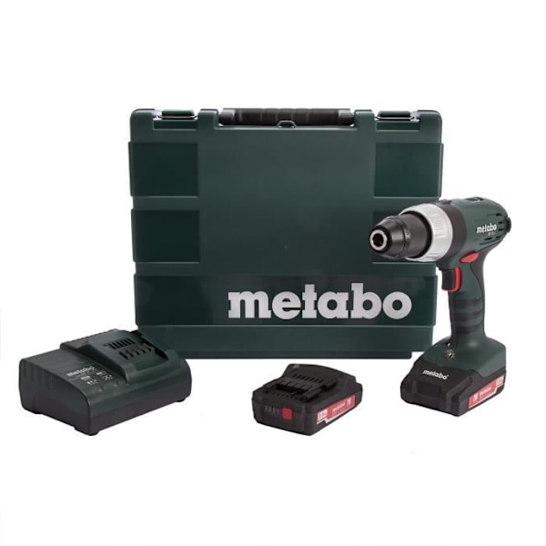 METABO Slagborr 2x18V 2Ah Li-ion