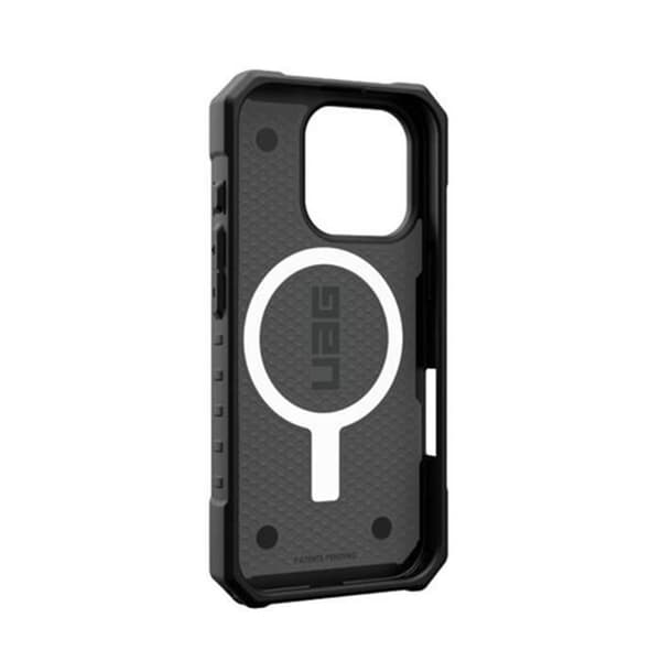 Coque - UAG - Pathfinder - iPhone 16 Pro - Antimikrobiell - Mörkgrå - Halvslipande Svart