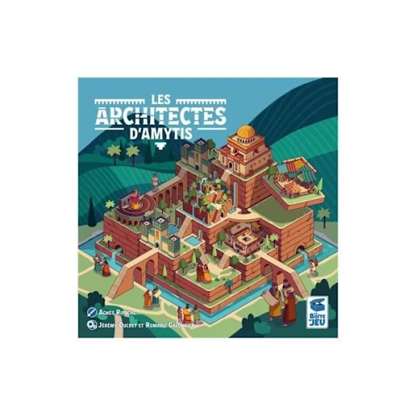 Brädspel - THE GAME BOX - The Architects of Amytis - Strategispel - 2 års garanti
