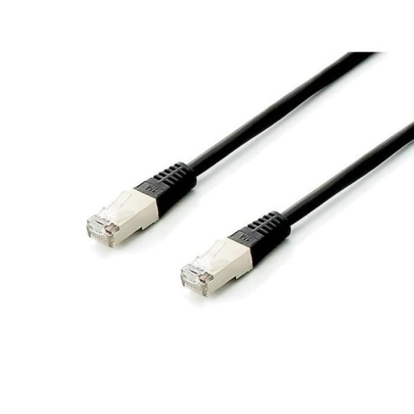 UTRUSTNING 645696 SVART NÄTVERKSKABEL 10 M CAT6A S-FTP (S-STP)