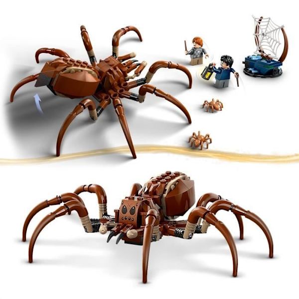 LEGO® Harry Potter 76434 Aragog i den förbjudna skogen - set med spindeltema kastanj