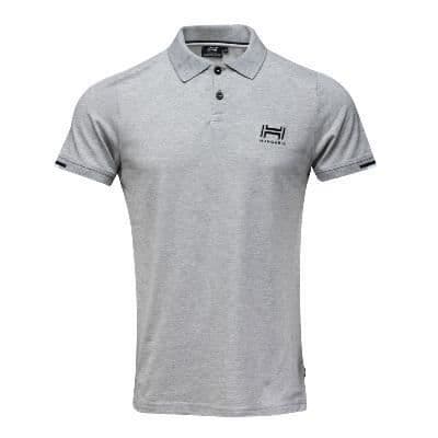Polo Coton Mixte Grå - Hungaria - Man - Polo krage Grå M