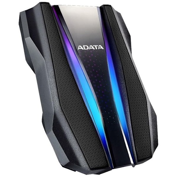 Extern hårddisk - ADATA - HD770G - 2000 Go - USB 3.2 Gen 1 - Svart