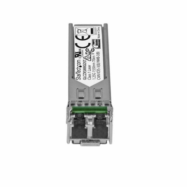 STARTECH Cisco GLC-ZX-SM-RGD-kompatibel GBIC SFP-modul - 1000BASE-ZX Mini GBIC Transceiver - För datanätverk