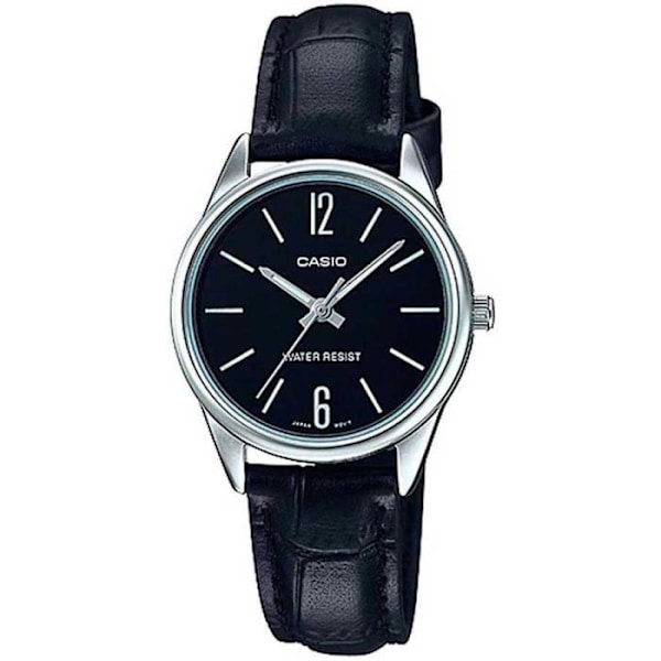 Klocka - CASIO - LTP-V005L-1B - Kvarts - Dam - Svart Svart