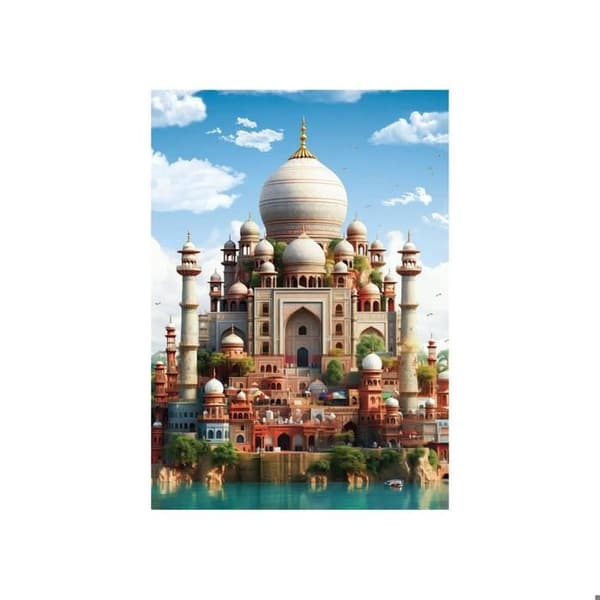 Pussel 1500 bitar: Taj Mahal