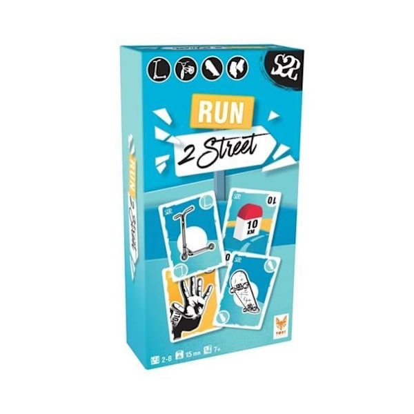 Topigames klassiska spel Topi Games Run2Street - 3760089891698