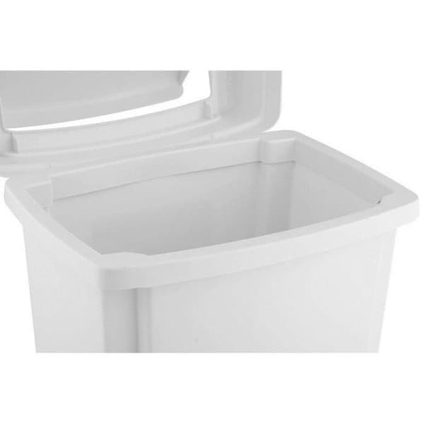 Swing Bin 15l 1346 Vit Plast Team