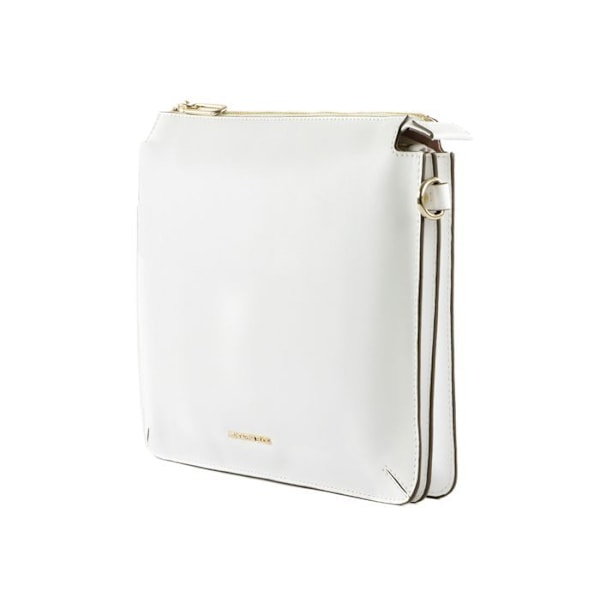 Axelväska - MANDARINA DUCK - Luna Crossover - Kalvskinn - Vit - 28x22x4 cm Vit