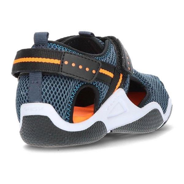 Sandaler för pojke - GEOX - Wader - Kardborre - Blå/Grön - Bekväm andningsfunktion - 36