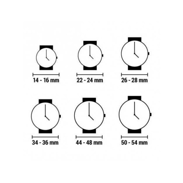 Kvinna Klocka - Folli Follie - WF1A006STR - Ø 28 mm - Läder - Kvarts - Vit Vit