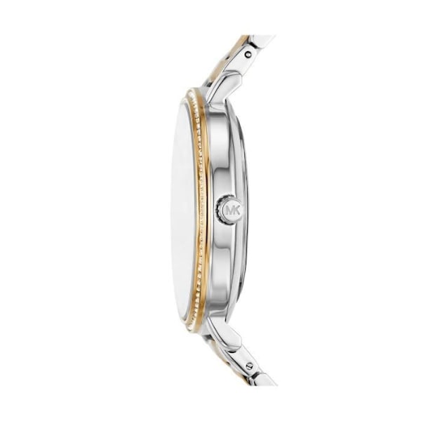 Kvinnoarmbandsur - MICHAEL KORS - PYPER - Tvåfärgad Stål - Rund Boett - Chic Stil Två tonig