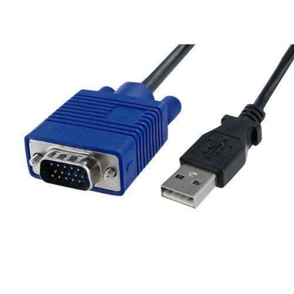 KVM-adapter - StarTech - NOTECONS01 - USB 2.0 - PS/2 - VGA DB15 - Crash Cart