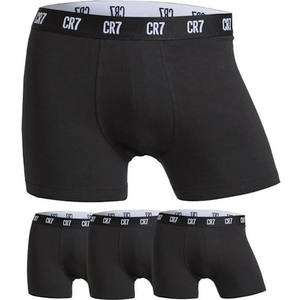 CR7 Cristiano Ronaldo - TRUNK 3 st Boxer svart - M