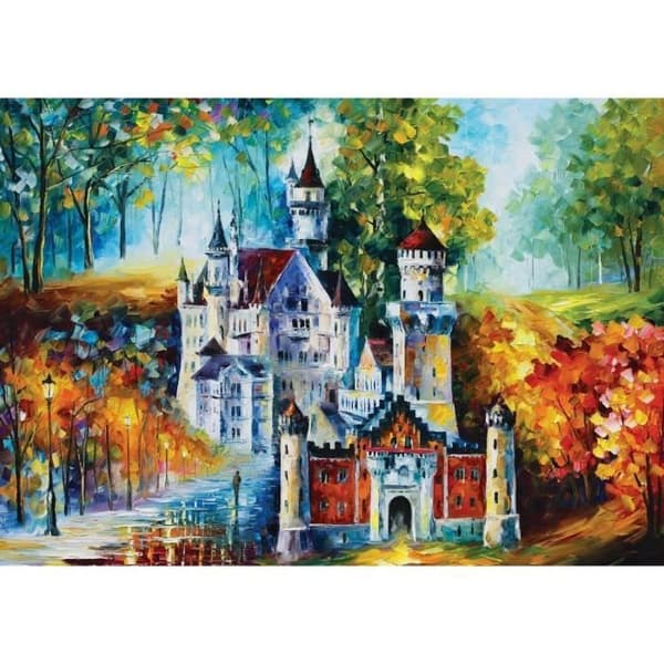 Konstpussel Neuschwanstein - 1500 bitar