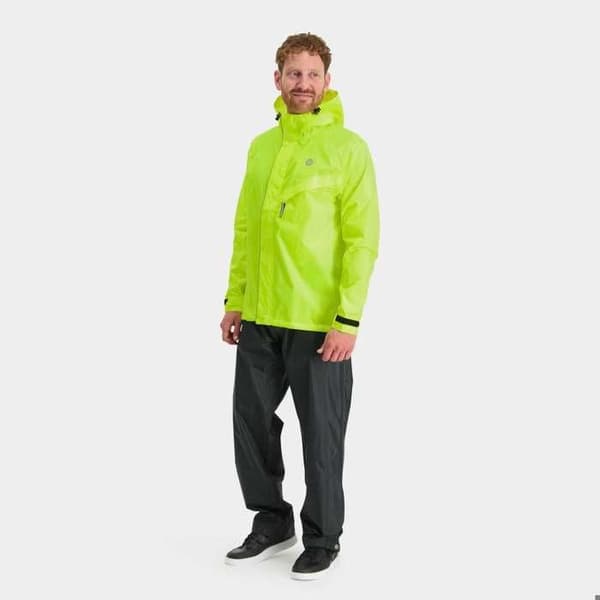 Vattentät jacka Agu Passat Essential gul neon jag
