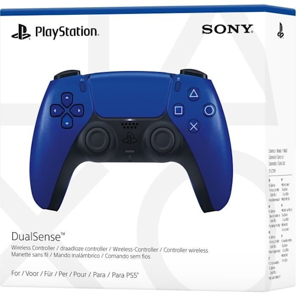 DualSense™ trådlös handkontroll - Cobalt Blue I PS5 och PC Koboltblå