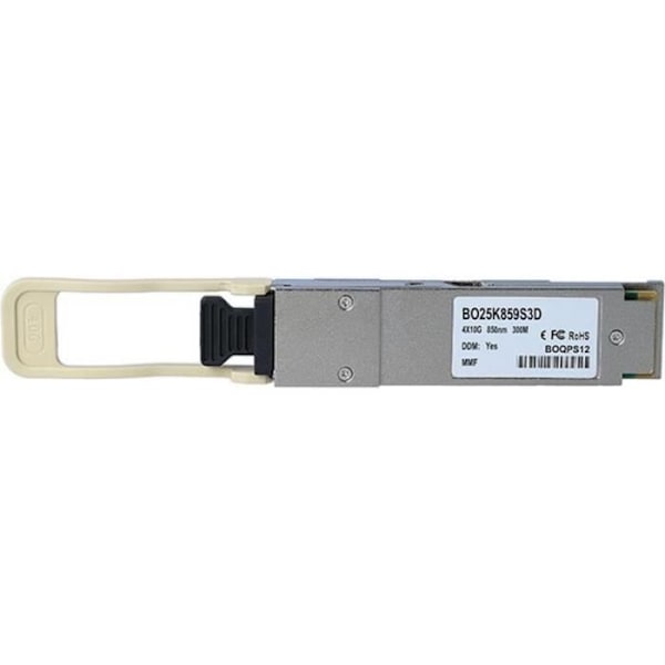 BlueOptics Kompatibel Viavi QSFP-40G-ESR4 BO25K859S3D QSFP Transceiver, MPO/MTP, 40GBASE-ESR4, Multimode Fiber