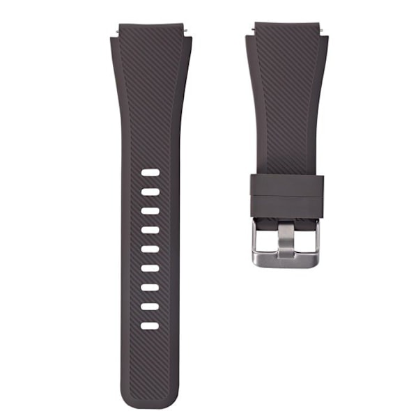 System-s - 79287501 - Flexibelt silikonarmband för Samsung Gear S3 Smartklocka Brun 22 mm