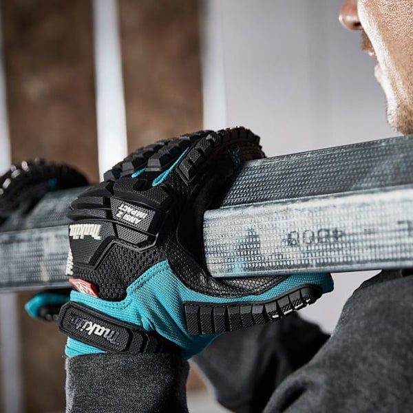Arbetsvantar - MAKITA - Stl. XXL P-84492 - Andningsbart läder - Hållbara sömmar - Hög hållbarhet
