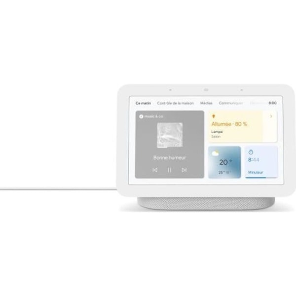 Smart display - Google Nest Hub (andra generationen) - Högtalare med röststyrning - Grå