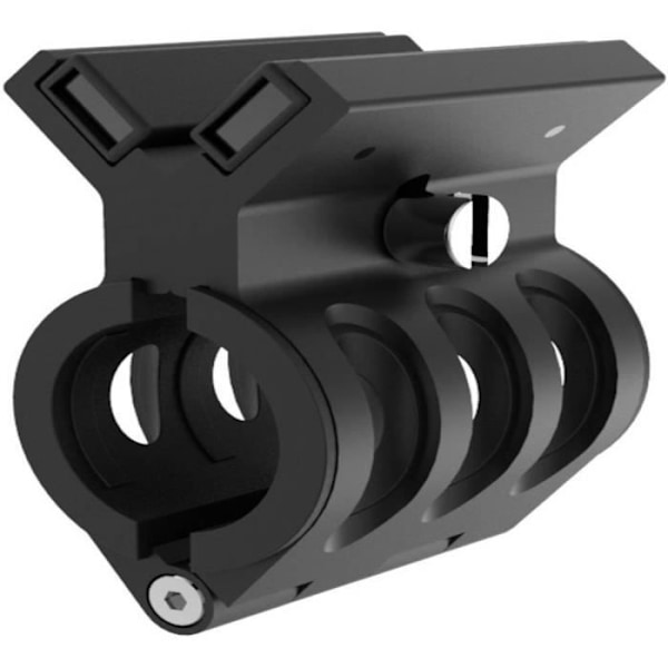 Magnetiskt stöd - Ledlenser - V Magnetfäste - För utomhusbruk - Magnetisk strömbrytare - 1 st. Svart