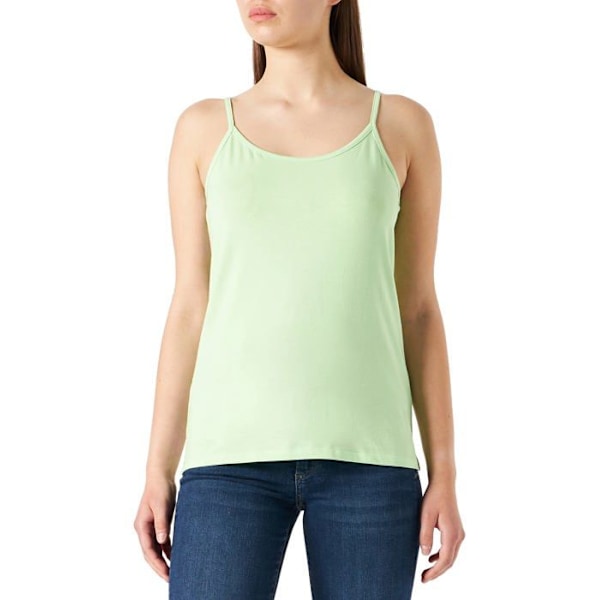 Camisole Blue seven - 100115 X5702 38 - Damen Tragertop Cami Shirt Ljusgrön 40