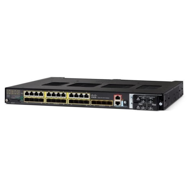 Cisco IE-4010-16S12P nätverksswitch Managed L2/L3 Gigabit Ethernet (10/100/1000) Power over Ethernet (PoE) 1U svart