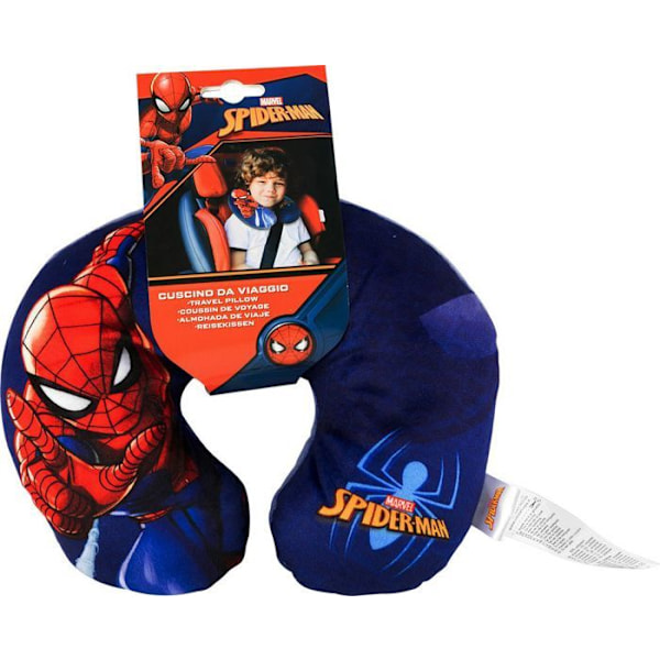 Resesdyna - Tataway - Spiderman - Blå sammetskuddfodral - För barn - 27x23x9 cm Blå