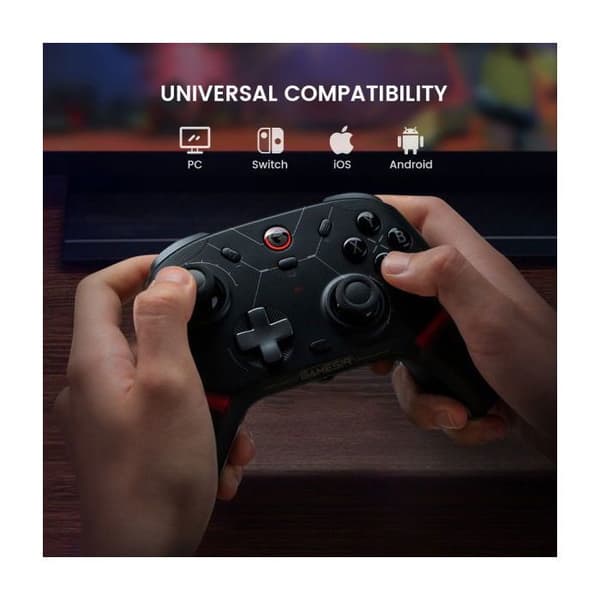 Spelkontroll - GAMESIR - Cyclone 2 Bundle - Trådlös - USB-C - Kompatibel med PC/Nintendo Switch Vit