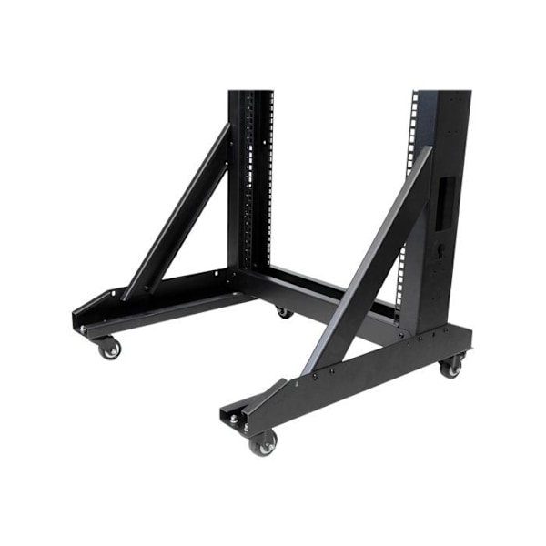 Serverrack - StarTech.com - 42U - Robust stål - Kapacitet 300 kg - Svängbara hjul