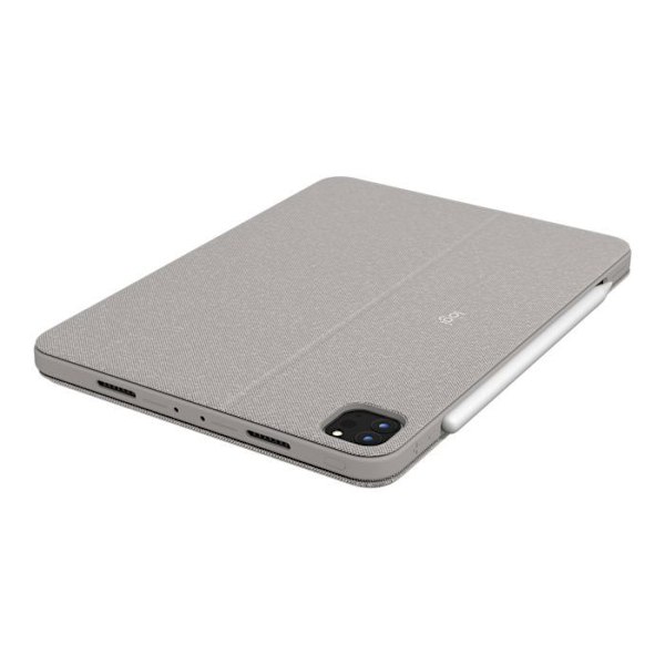 Tangentbord och folioetui - LOGITECH - Combo Touch - Bakgrundsbelysning - Trackpad - Smart Connector