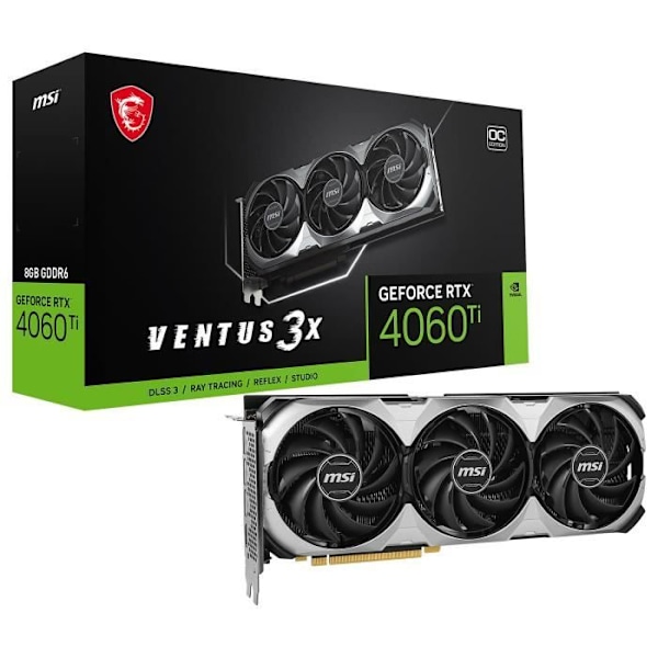 GeForce RTX 4060 Ti VENTUS 3X E 8G OC