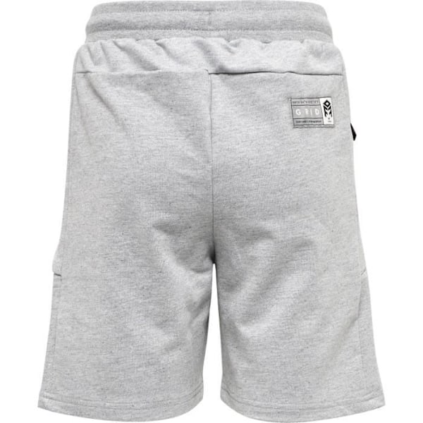 Barnshorts i bomull Hummel move Grid - grå - 16 år grå 8 år