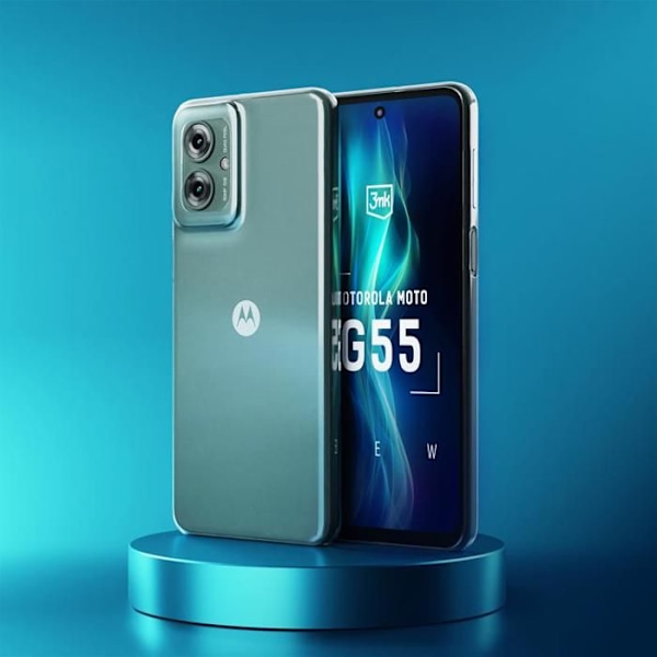 Coque för Motorola Moto G55 5G (Transparent) 3mk Clear Case