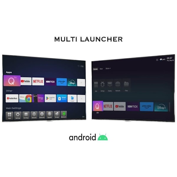 Multimedia mottagare 4K - QVIART - OGA - Android 9 - UHD 2160p - Bluetooth 5.1
