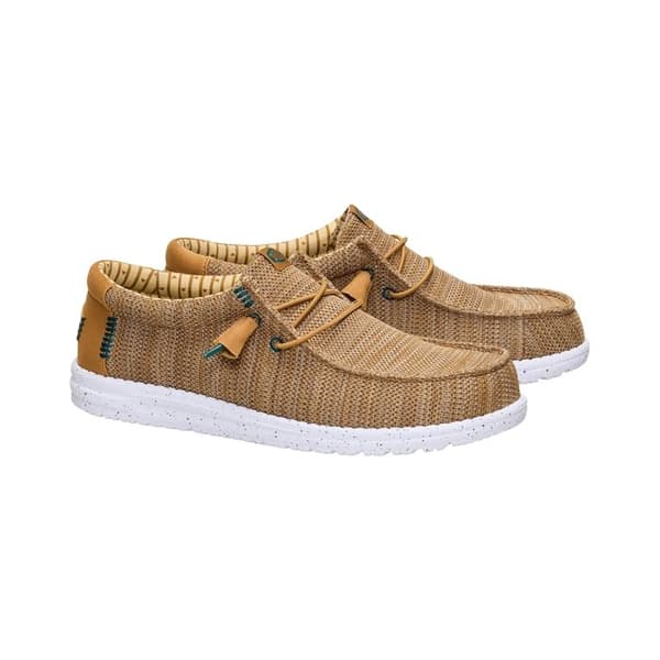 Lace-up Mockasiner Hey Dude Wally Stretch Sox - Bone Brun - Multi Benbrun - Multi 42