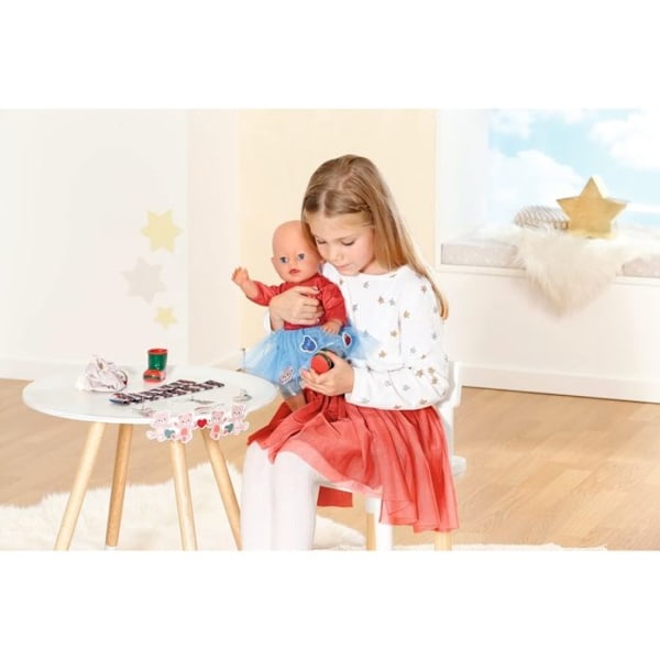 Adventskalender - ZAPF CREATION - BABY BORN - 43 cm - Fällbar - Tillbehör för docka Flerfärgad