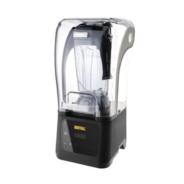 Barblender - Buffalo - 2,5L - Digital - Ljudisolering - Svart