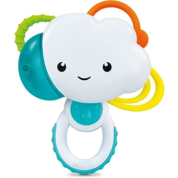 Rain Cloud Rattle - Clementoni - 20 cm - Baby - Blandat