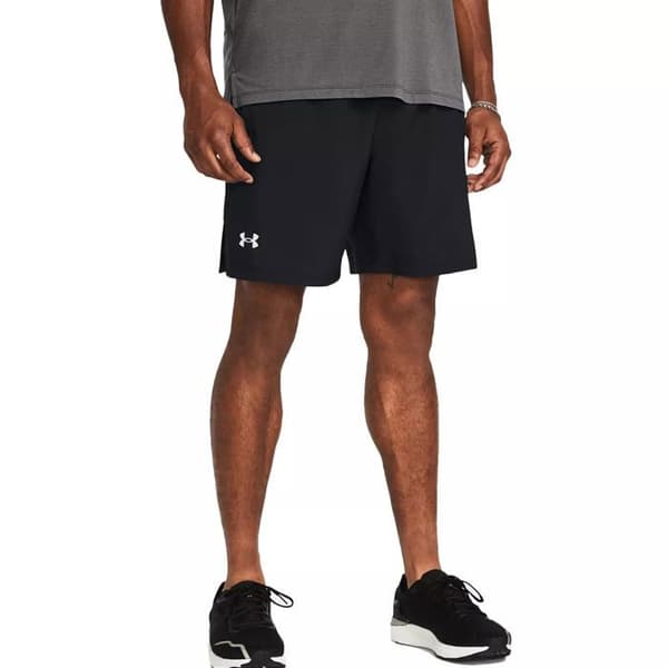 Short Under Amour Launch 7 SVART VIT XL