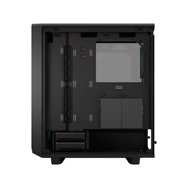 PC-fodral FRACTAL DESIGN Meshify 2 Compact Lite RGB Svart TG Ljusfärgad ATX