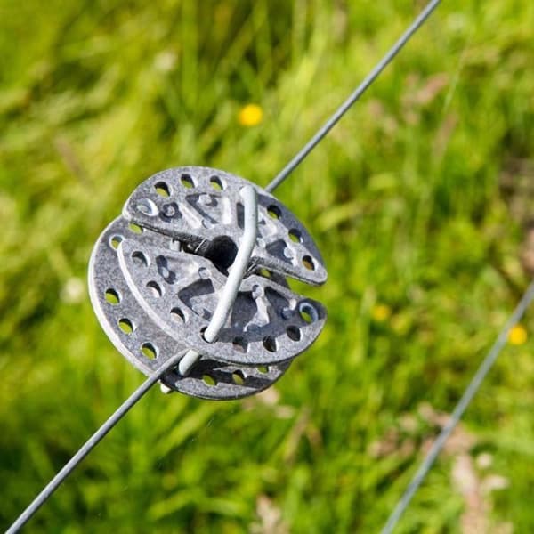 Gallagher roterande spännare (x3) silver-