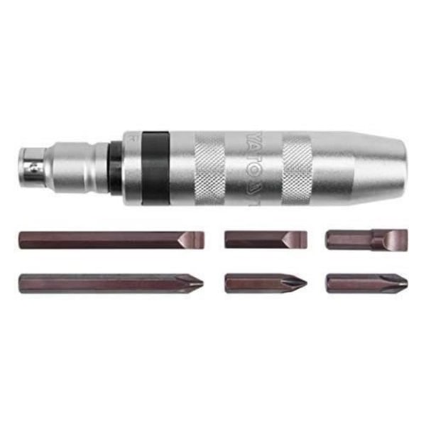 Slagskruvmejsel - YATO - YT-2801 - Slits och Phillips bits - Krom-vanadin